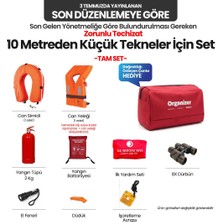 Sealux 10 Metre Altındaki Tekneler İçin Zorunlu Teçhizat Seti