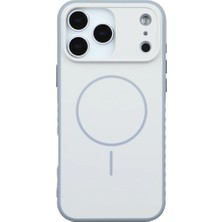 Casen iPhone 17 Pro Max Uyumlu Beyaz Premium Magsafe Destekli Darbe Emici Kamera Koruma Dayanıklı Kılıf