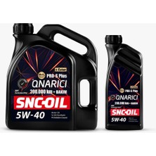 Snc Oil Snc-Oil 5W-40 200.000 Km + Bakım 4 Lt + 5W-40 200.000 Km + Bakım 1  Lt