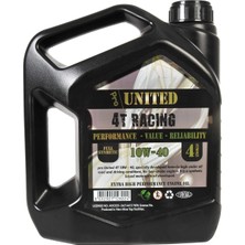 Powerten United 4t 10W40 Motosiklet Yağı 4 Litre | Sentetik Yağ