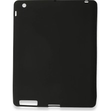 Uray Store Apple iPad 4 9.7 Kılıf Evo Tablet Silikon - Siyah