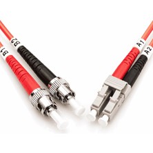 Digitus Dıgıtus DK-2531-01 Fo Patch Cord Duplex St To Lc Sm Os2 09/125 U, 1mt