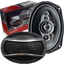 Poke Oval Oto Hoparlör Koaksiyel 1000W Kapaklı 2 Adet PLX-20676