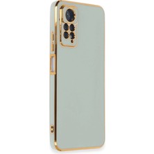 Mey ®   Redmi Note 12 Pro 4g Kılıf Volet Silikon - Açık Yeşil Najmaddin