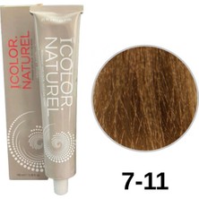 IColor Naturel Icolor Natural Tüp Boya 100ML. 7-11 Y.küllü Kumral