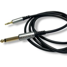 Fully 3metre 6.3mm Mono - 3.5mm Stereo Kablo