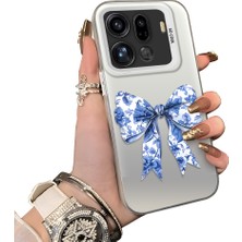 HONTINGA Oppo Find X9 Pro 5g ile Uyumlu Kılıf Silikon Kenar Sert Arka Kamera Koruyucu Basitlik Anti Düşme Kamera Korumalı Papyon Desen Couple Telefon Kılıfı Kadın ve Erkek Için Uygundur K1-1496