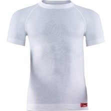 Blackspade Unisex Çocuk Kısa Kol Thermal Üst İçlik 9267 Beyaz Renkli Esnek Kumaş Cinsiyet: Erkek