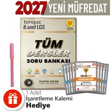 Tonguç Akademi 8. Sınıf Tüm Dersler Soru Bankası - 8. Sınıf Tonguçcup Check-Up Denemeleri + Hediyeli