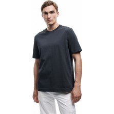 Koton Pamuklu Kısa Kollu Regular Fit Bisiklet Yaka Basic Tişört