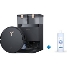 Ecovacs Deebot X8 Pro Omni Robot Süpürge ve 1 Lt Yer Silme Solisyonu
