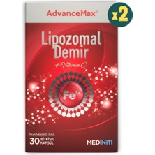 Mediniti Advancemax Lipozomal Demir 30 Kapsül 2 Adet
