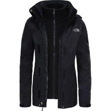 The North Face Kadın Evolve Ii Triclimate Jacket Kalın Polyester Siyah Outdoor Mont XL Özellikli