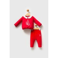 U.s.polo Assn Kız Bebek 2li Takım - Kırmızı