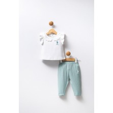 U.s.polo Assn. Kız Bebek 2li Takım - Beyaz