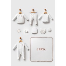 U.s. Polo Assn Hastane Çıkışı 10’lu Set USB2704 Beyaz