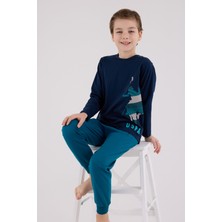 U.s. Polo Assn. Erkek Çocuk Uzun Kol Pijama Takım Lacivert