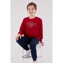 U.s. Polo Assn Erkek Çocuk Kırmızı Eşofman Takımı