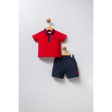 U.S. Polo Assn. Erkek Bebek Krem Bebek Takım