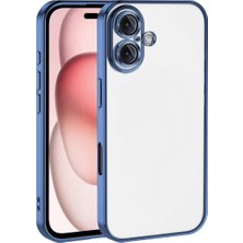 Dorasan Apple iPhone 17 Razer Lensli Silikon - Açık Mavi