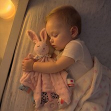 Babi Zoo Diş Kaşıyıcılı Güvenli Bebek Uyku Arkadaşı, Unisex Peluş Sarılma Oyuncağı Bpa Azo Yok