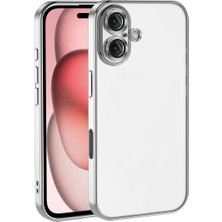 Dorasan Apple iPhone 17 Razer Lensli Silikon - Gümüş