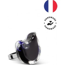 PYLONES Chat Nano Milk Black Cam Yüzük