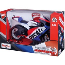 MotoGarage 1/6 Ölçek Ducati 2011 France Diecast Model Motosiklet - Maisto