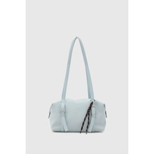 Shule Bags Gia Charmlı Oval Çanta Bebe  Mavi