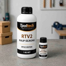 Tpol Tech  Katkısız Kalıp Silikonu Rtv2