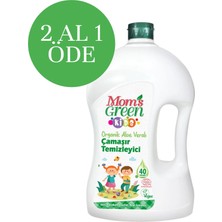 Mom's Green Organik Aloeveralı Çocuk Çamaşır Temizleyici 1500 ml 40 Yıkama Sles Paraben İçermez