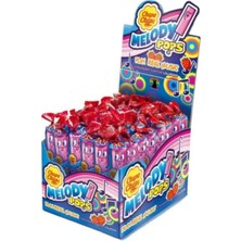 Chupa Chups Çilek Aromalı Düdüklü Lolipop Şeker 15 GR X 48 Adet