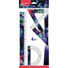 Maped Deepsea Çizim Seti 30CM 4'lü 981833
