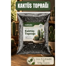 Nublado Organik Cocopeat Perlitli Pomza Karışımlı Kaktüs ve Sukulent Kullanıma Uygun Bitki Toprağı Toprak (5 Litre)