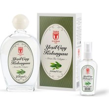 Tariş Yeşil Çay Kolonyası 200 ml + 80 ml Sprey 80° Kutulu Kolonya Seti