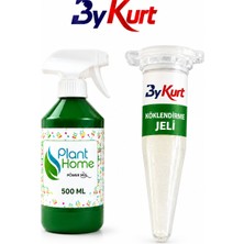 ByKurt Orkide Bakım ve Çoğaltma Seti Bitki Bakım Spreyi + Köklendirme Jeli