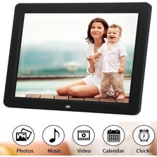Kingboss Dijital Fotoğraf Çerçevesi Video Oynatma + Mp3 (10 inç Lcd Ekran)