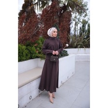 Bwest Keten Takım - Kahverengi