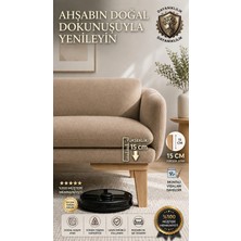 Legora Wood Design 15 cm Küt Ayak Ahşap Mobilya Ayakları Gürgen Ağacı ile Dayanıklı Tasarım