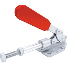 GH-36020M-K Itmeli Çekmeli Geçiş Kelepçesi | 180 kg Kapasiteli Anahtarlı Flanş Taban Push Pull Endüstriyel Sabitleme Kelepçesi