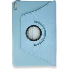 Renas Store Huawei Honor Pad X8A Kılıf 360 Tablet Deri Kılıf - Turkuaz