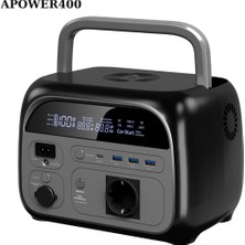 Ortec AP400 600W - 10800MAH - 345WH Kapasite Lifepo4 Taşınabilir Güç Istasyonu, Güç Kaynağı