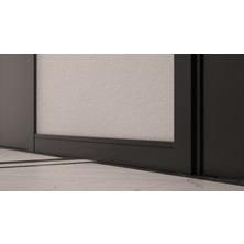 Bella Floor Boğaziçi Süpürgelik Mat Siyah - Floor 101 1 Boy (280 cm)