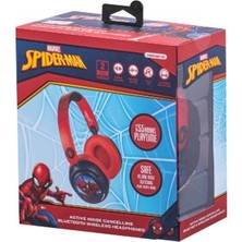 Volkano Marvel Spider-Man Aktif Gürültü Engelleme Özellikli Yastıklı Bluetooth Kulaklıklar