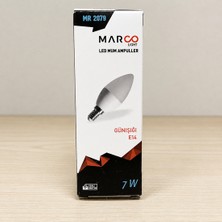 Marco Light LED Mum Ampul 7W Günışığı E14
