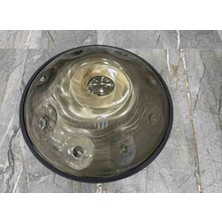 Arsha Steel Handpan -9 Tonlu -Re Minör (Bakım Yağı ,renkli Kuşak ve Çanta