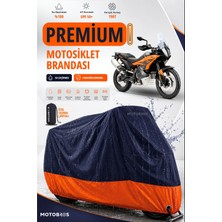 Motobros Motosiklet Brandası Ktm Adventure Motor Brandası Motor Örtüsü Su Geçirmez Paraşüt Kumaş Uv Korumalı Premium