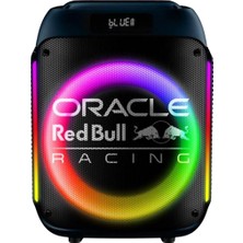 Nilox Oracle Redbull Racing Boombox 40W Bluetooth Rgb Işıklı Hoparlör (Orijinal Lisanslı Ürün)