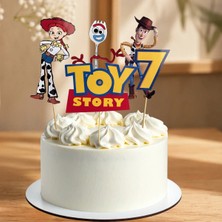 Cutelier Toy Story Temalı Kişiye Özel Doğum Günü Hediyeliği Mavi