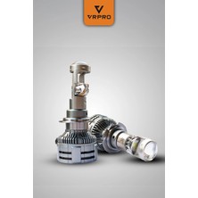 Vrpro H7 Mega Mercekli LED Far Ampulü 75W 22000 Lümen 6500K Beyaz Işık